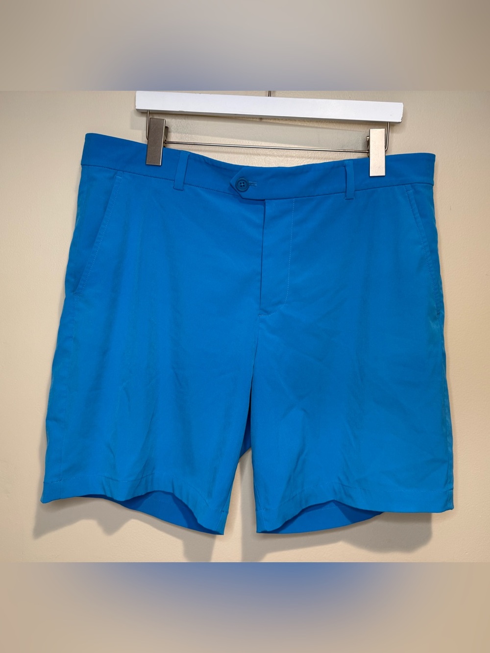G/FORE Men's Maverick 4-Way Stretch Lined Shorts Catalina Blue